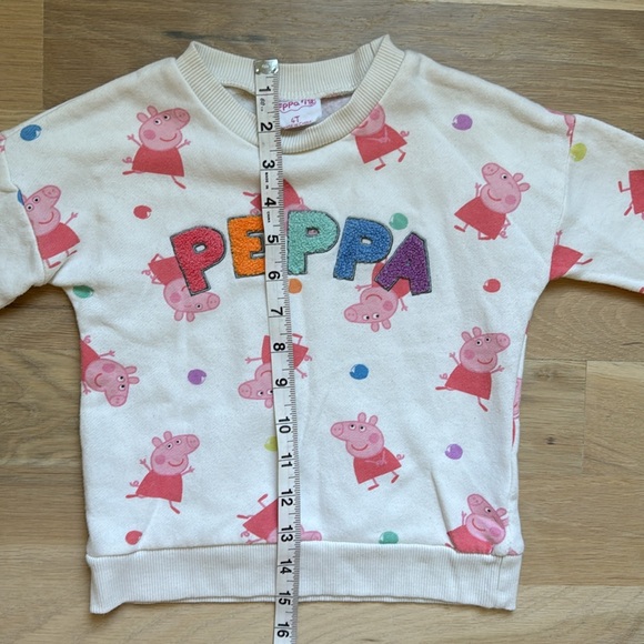 Toddler Girls’ Peppa Pig Sweatshirt - Size 4T - Picture 5 of 5